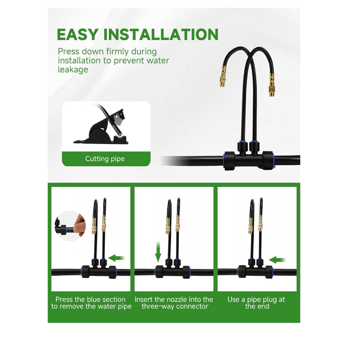 66FT Drip Irrigation System